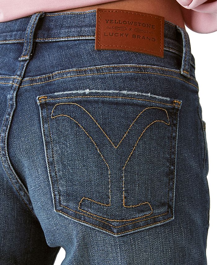 Jeans Lucky Brand Femme - Taille 10/30, Coupe Straight, Medium Wash