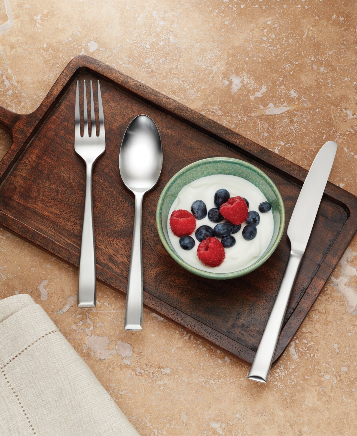 Hampton Forge Satin Touch 18/0 Stainless Steel Piece Set, Service for 4 - Metallic and Stainless