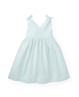 Big Girls Hope and Henry Cotton Bow Shoulder Swing Dress
