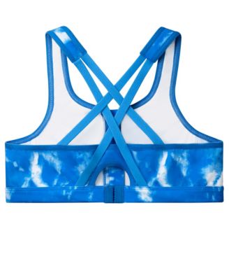 Plus Size Full Figure Zip Up Front Closure Sports Wirefree Bra 9266