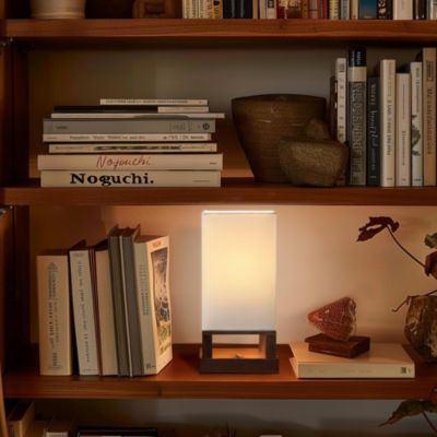 Maxwell Table Modern LED Nightstand Lamp with USB Port (14"), Bulb Included
