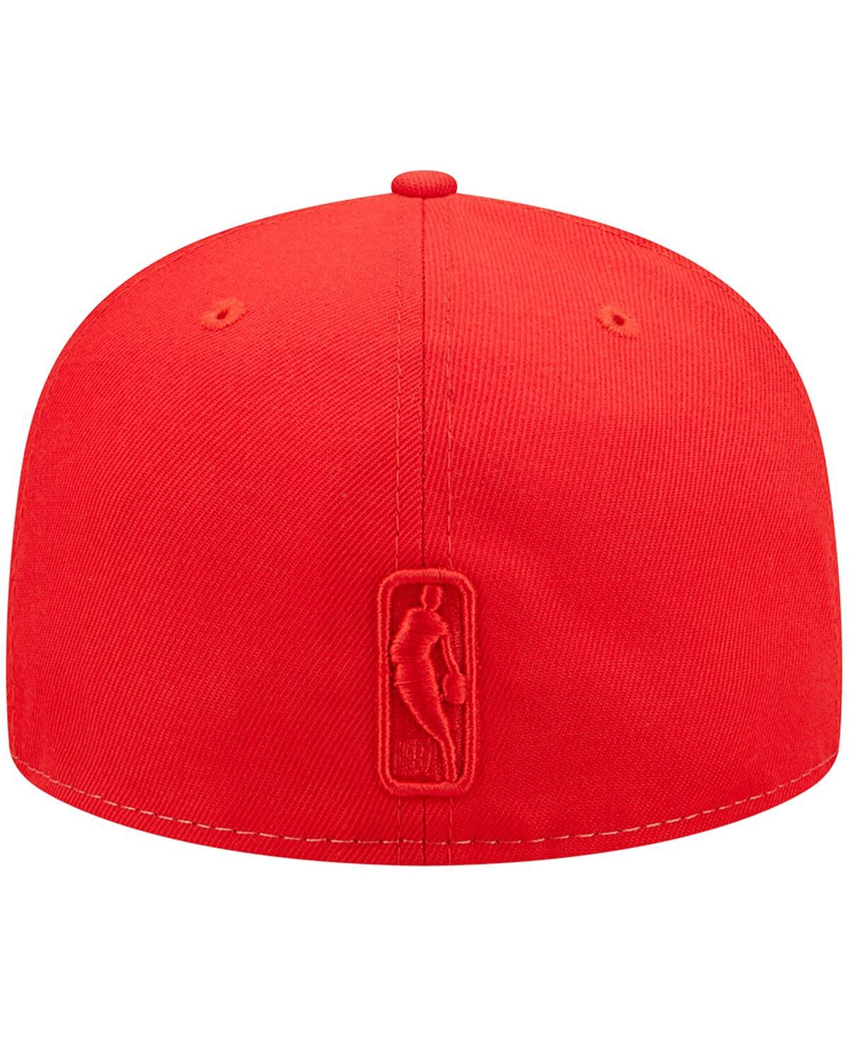Men's New Era Red Toronto Raptors Cork Two-Tone 59FIFTY Fitted Hat - Red