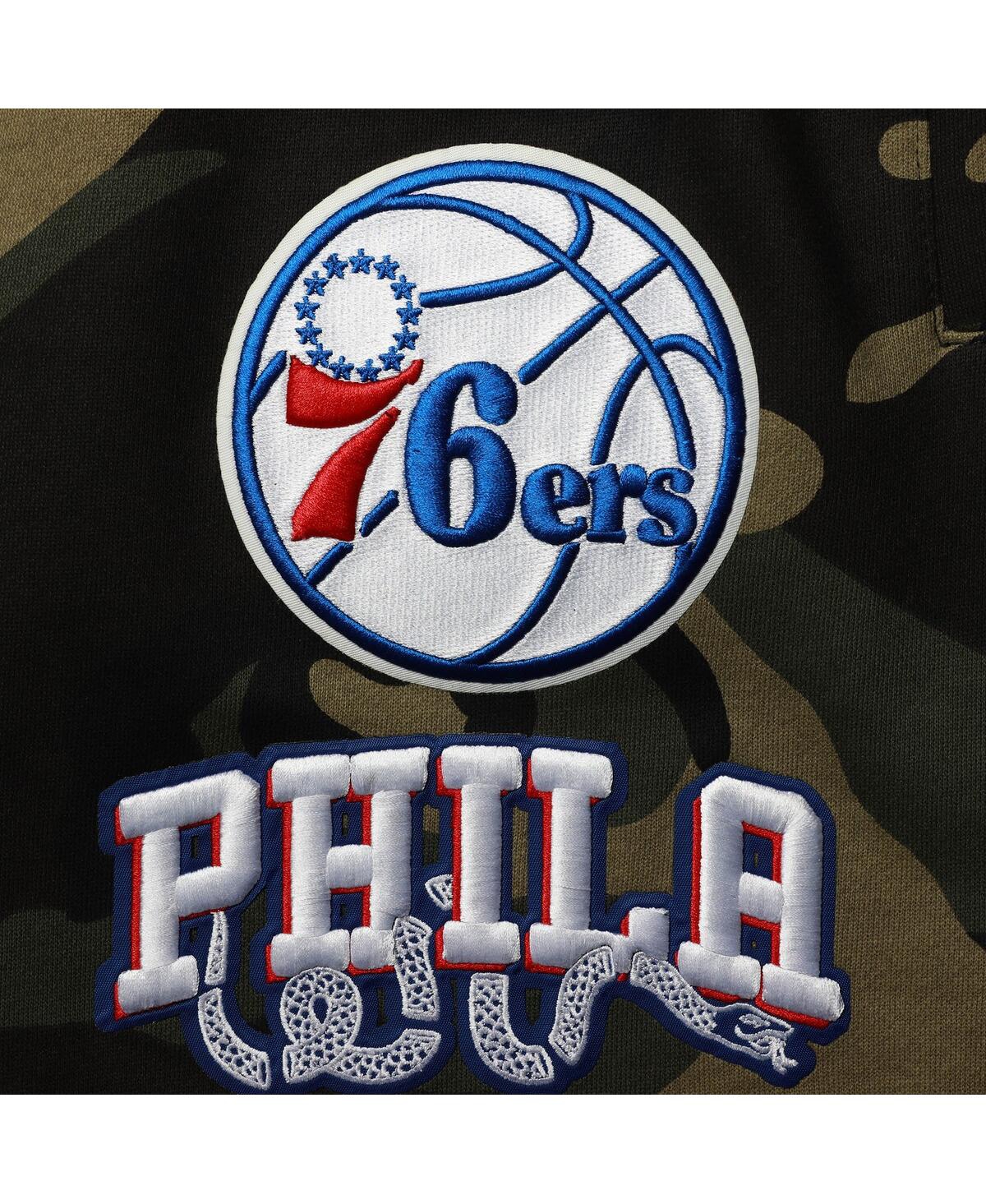 Shop Pro Standard Men's  Camo Philadelphia 76ers Team Shorts