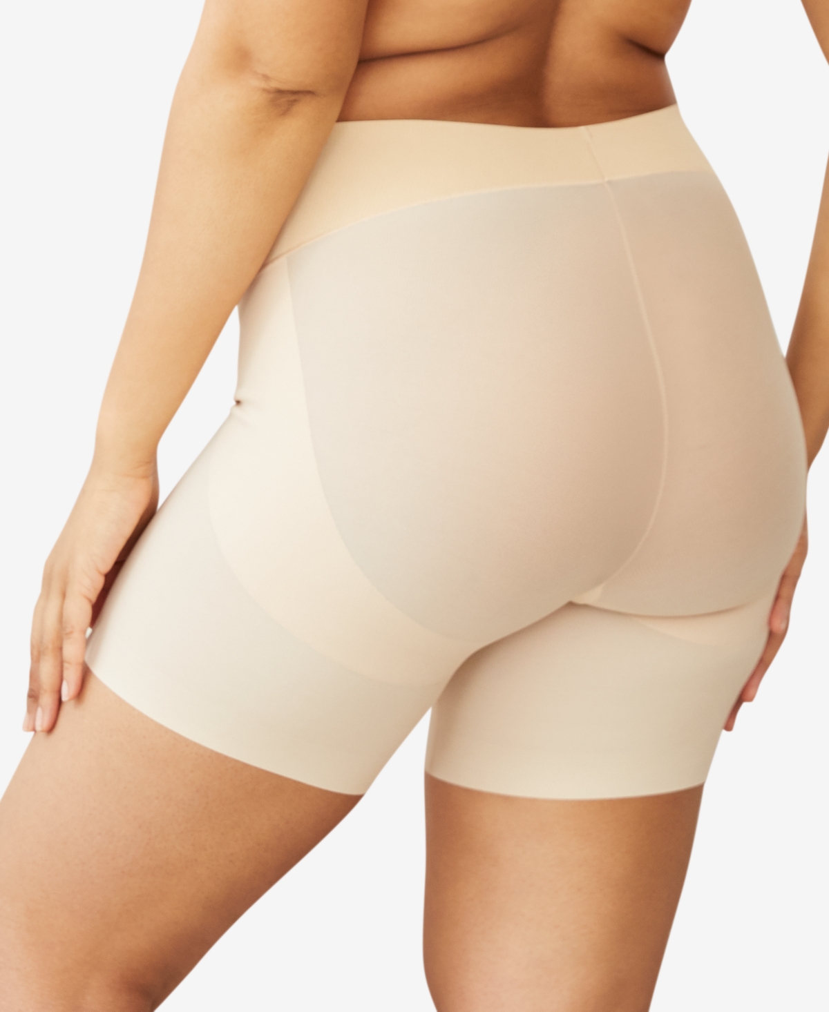 Women's Tame Your Tummy Bottom Lift Shapewear Shorts DMS090 - Transparent