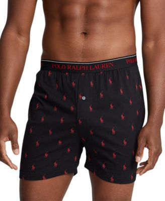 Polo Ralph Lauren Men's Classic-Fit Knit Cotton Boxers, 6-Pack 