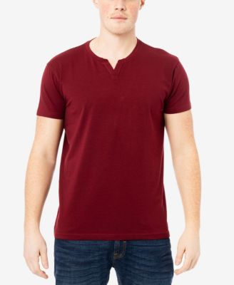 Men's Basic V-Notch Neck Short Sleeve T-Shirt
