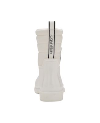 Women's Sisely Pull-on Lug Sole Logo Cold Weather Rain Booties