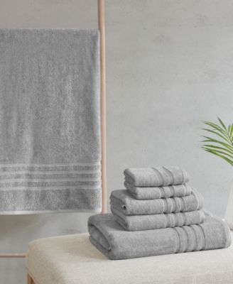 Nurture Microbial Resistant 6-Pc. Bath Towel Set, 30" x  54"