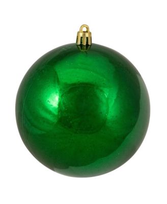 12 Count Shatterproof 4- Finish Christmas Ball Ornaments 100mm Set, 4"
