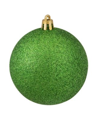 32 Count Xmas Shatterproof 4- Finish Christmas Ball Ornaments 80mm Set, 3.25"