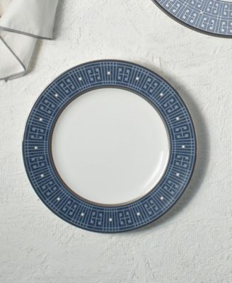 Infinity Blue 4 Piece Salad Plate Set, Service for 4