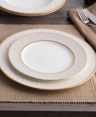 Noble Pearl Set of 4 Salad Plates, 8.50"