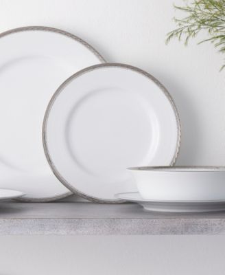 Whiteridge Platinum Set Of 4 Salad Plates, 8-1/4"
