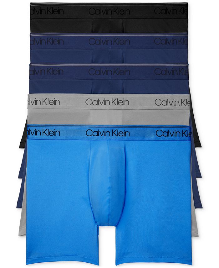 Klein Men's Stretch Boxer Briefs, 5-Pack & Reviews - Underwear & Socks - Men - Macy's