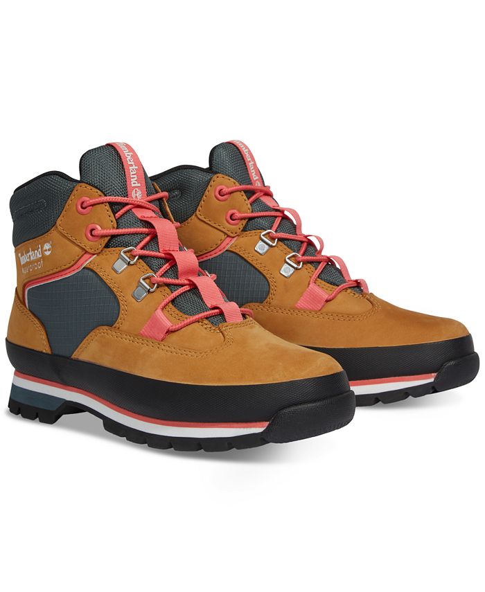 Timberland Women's Euro Hiker Reimagined Waterproof Hiking Boots & Reviews Boots Shoes Macy's