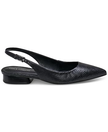 Vince Camuto Women s Jesander Pointed Toe Slingback Flats Macy s