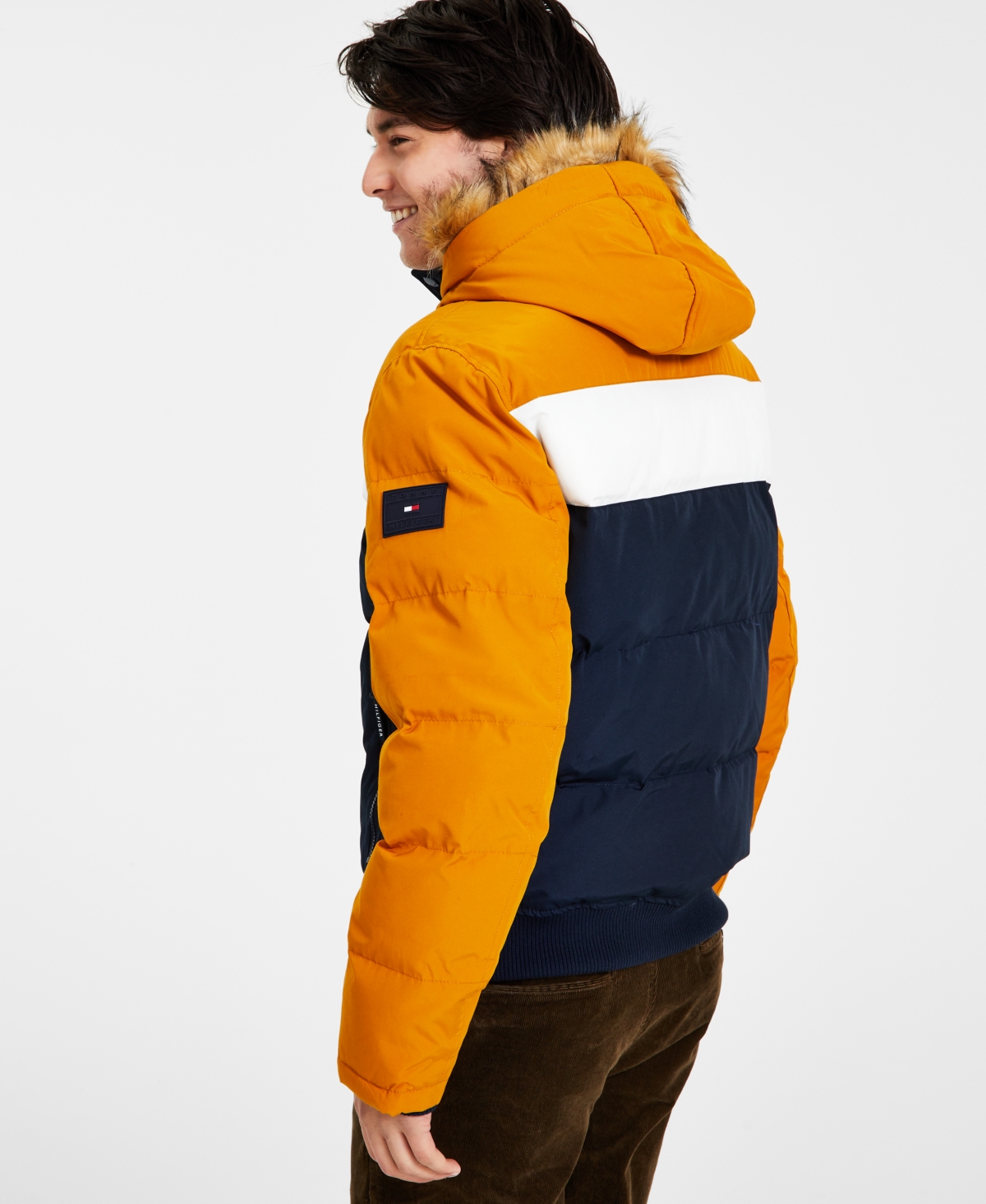 Tommy Hilfiger Short Snorkel Coat, Created for Macy's -Navy