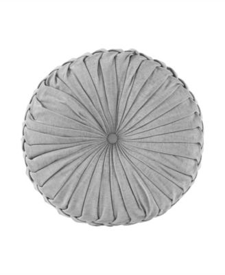 Loretta Chenille Decorative Floor Pillow, 22" x 6"