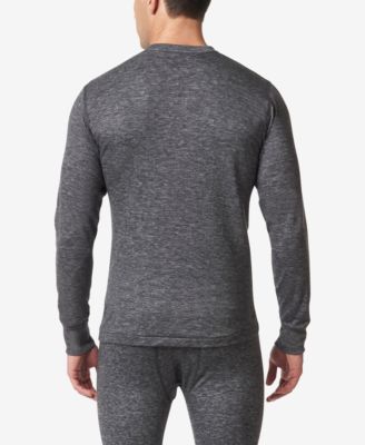 Men's 2 Layer Merino Wool Blend Long Sleeve Undershirt