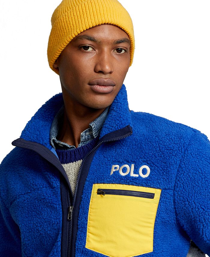 Polo Ralph Lauren Men's Hybrid PileFleece Jacket Macy's