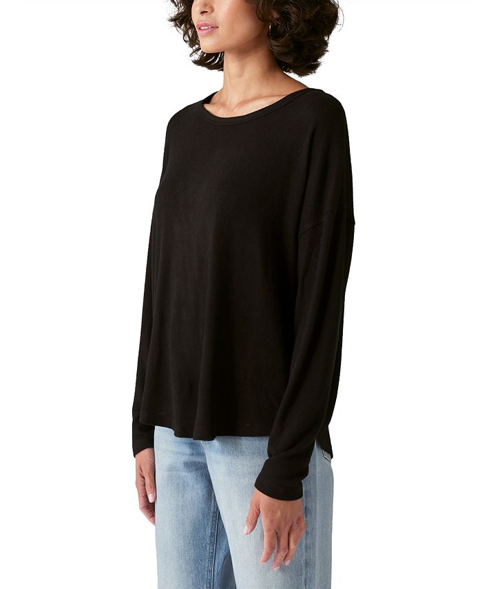 Lucky Brand Jersey Long Sleeve Shirt Macy's