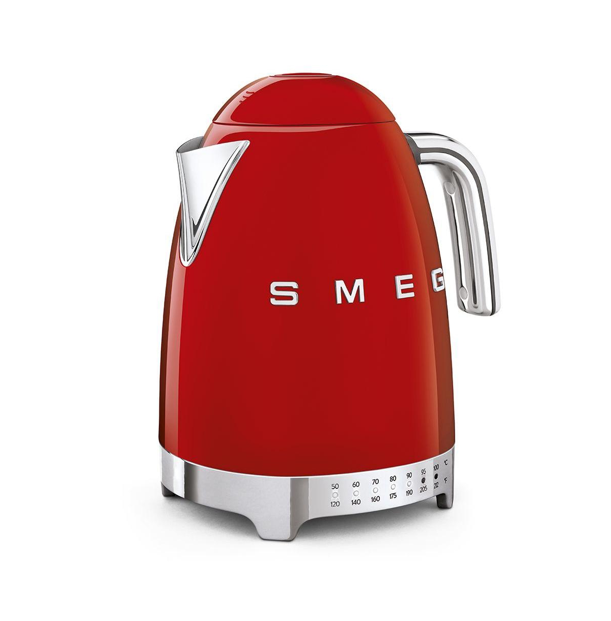 Smeg Variable Temperature Kettle In Red