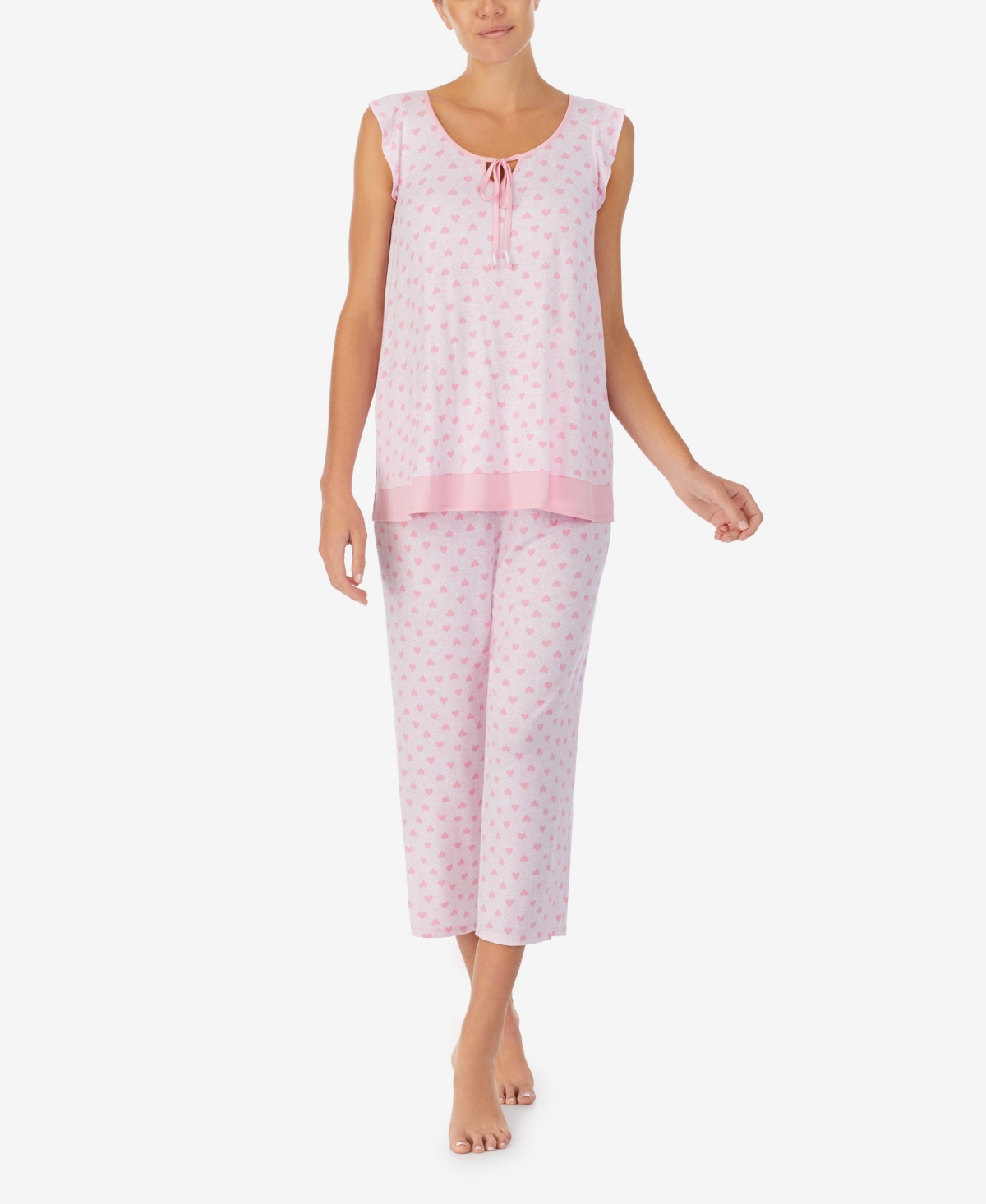 Ellen Tracy Women's Cap Sleeve Pajamas Set