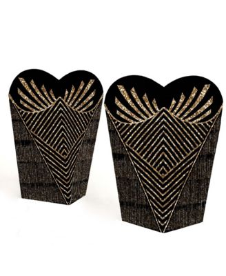 Roaring 20er Party-Geschenkboxen – 12-teiliges Art Deco-Set Mit Band & Anhängern Für Gatsby-Events