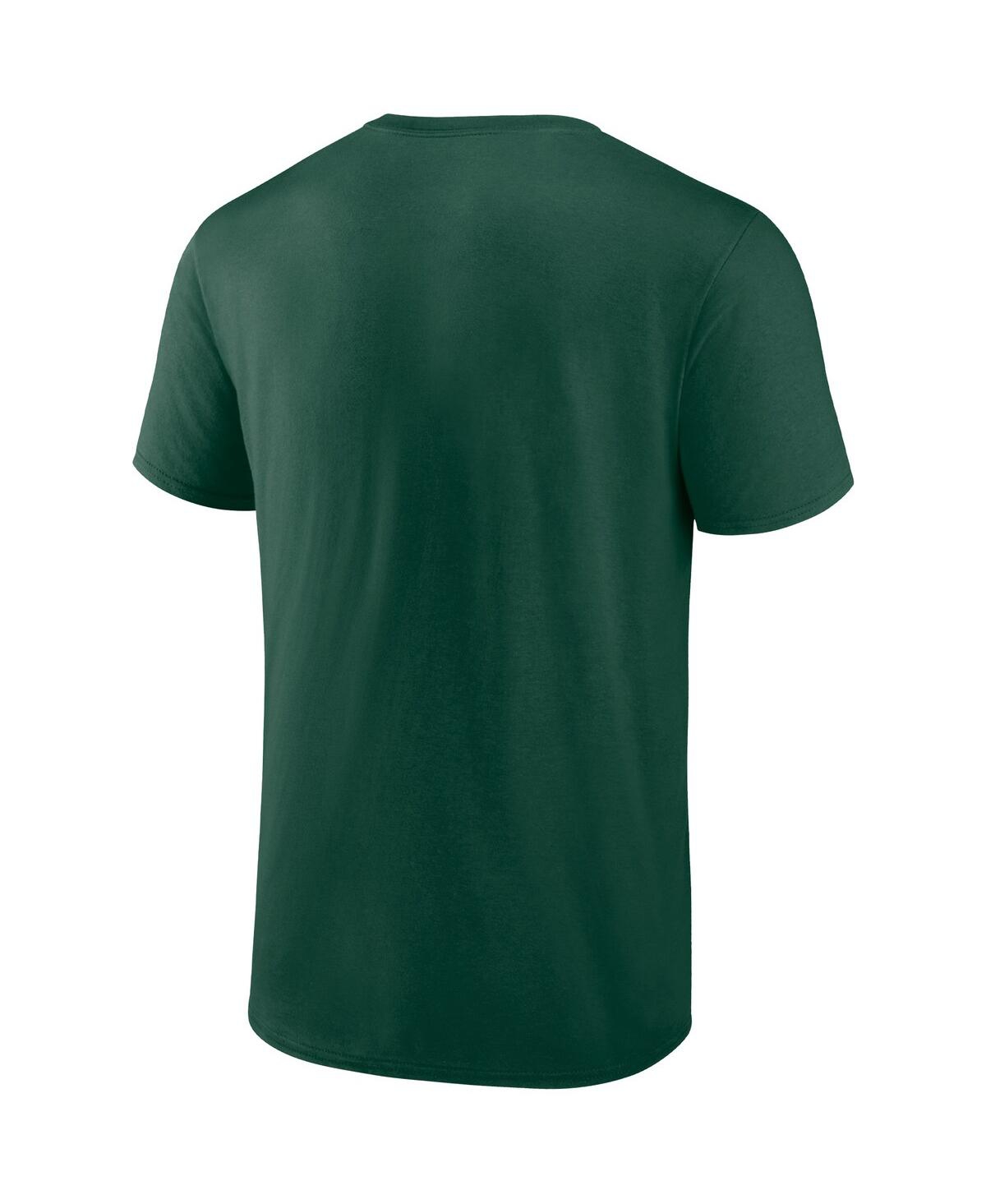Shop Fanatics Men's  Hunter Green Milwaukee Bucks Brew City Hometown Collection T-shirt