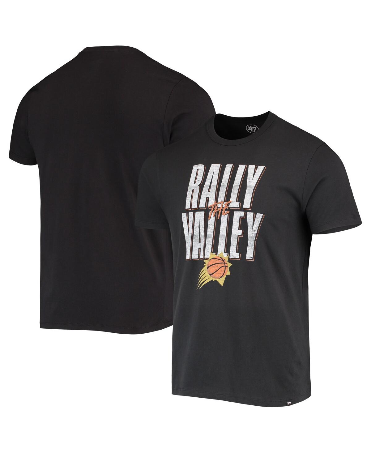 47 Brand Men's ' Black Phoenix Suns Hometown Regional Rally The Valley T-shirt