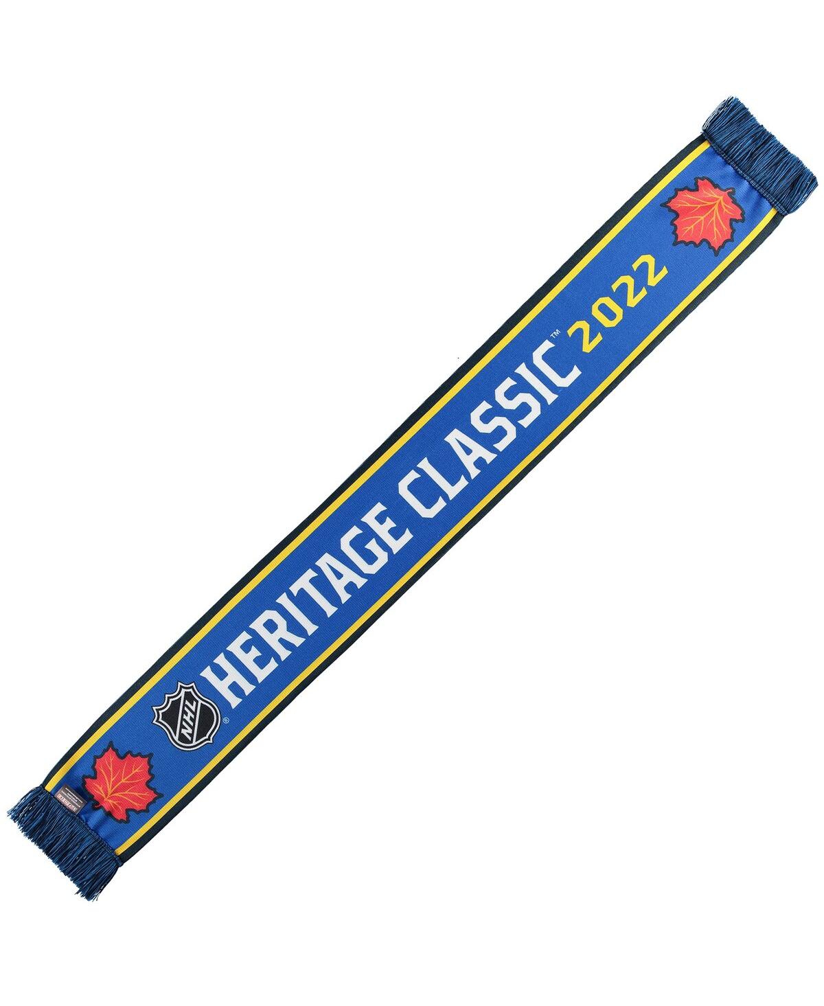 Shop Ruffneck Scarves Men's And Women's Navy Nhl 2022 Heritage Classic Event Scarf