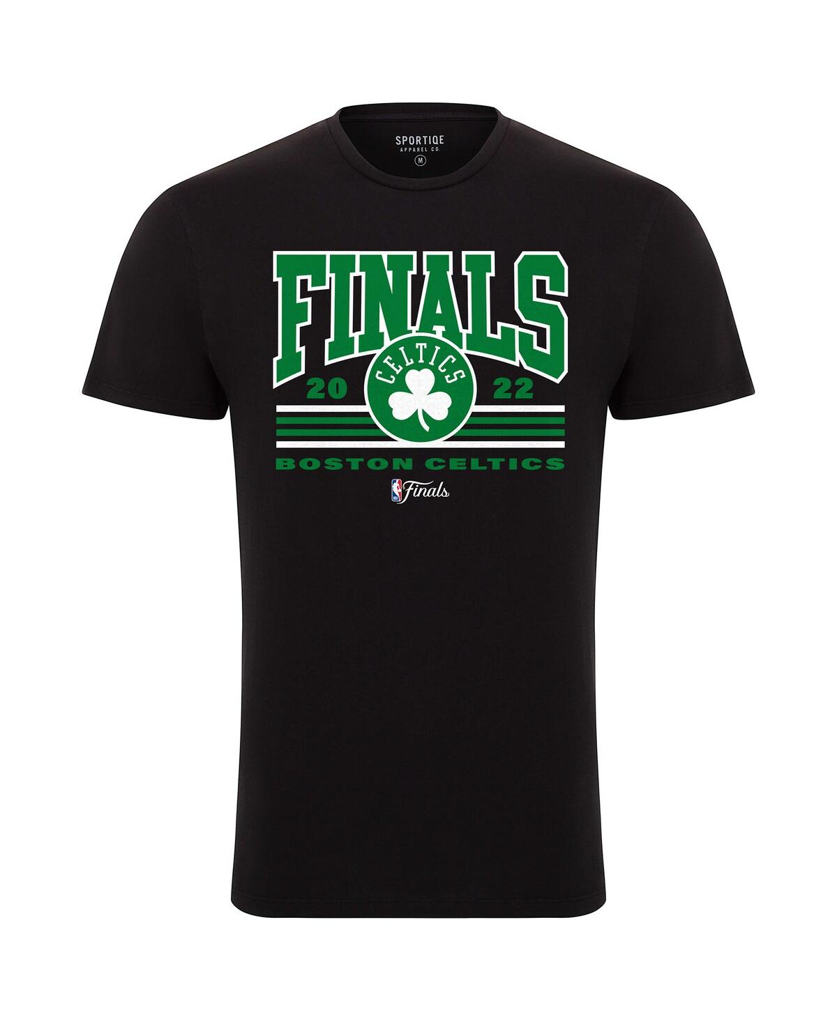 Shop Sportiqe Men's  Black Boston Celtics 2022 Nba Finals Bingham T-shirt