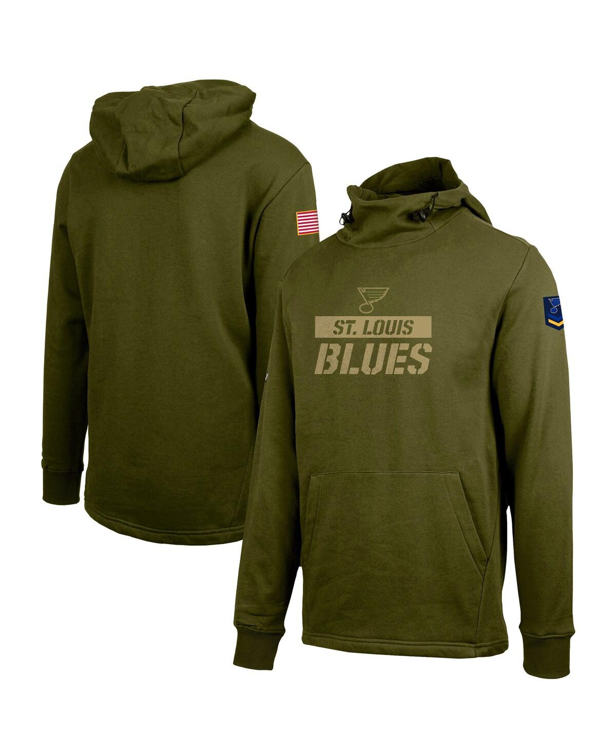 Men's LevelWear Green St. Louis Blues Delta Shift Pullover Hoodie - Green