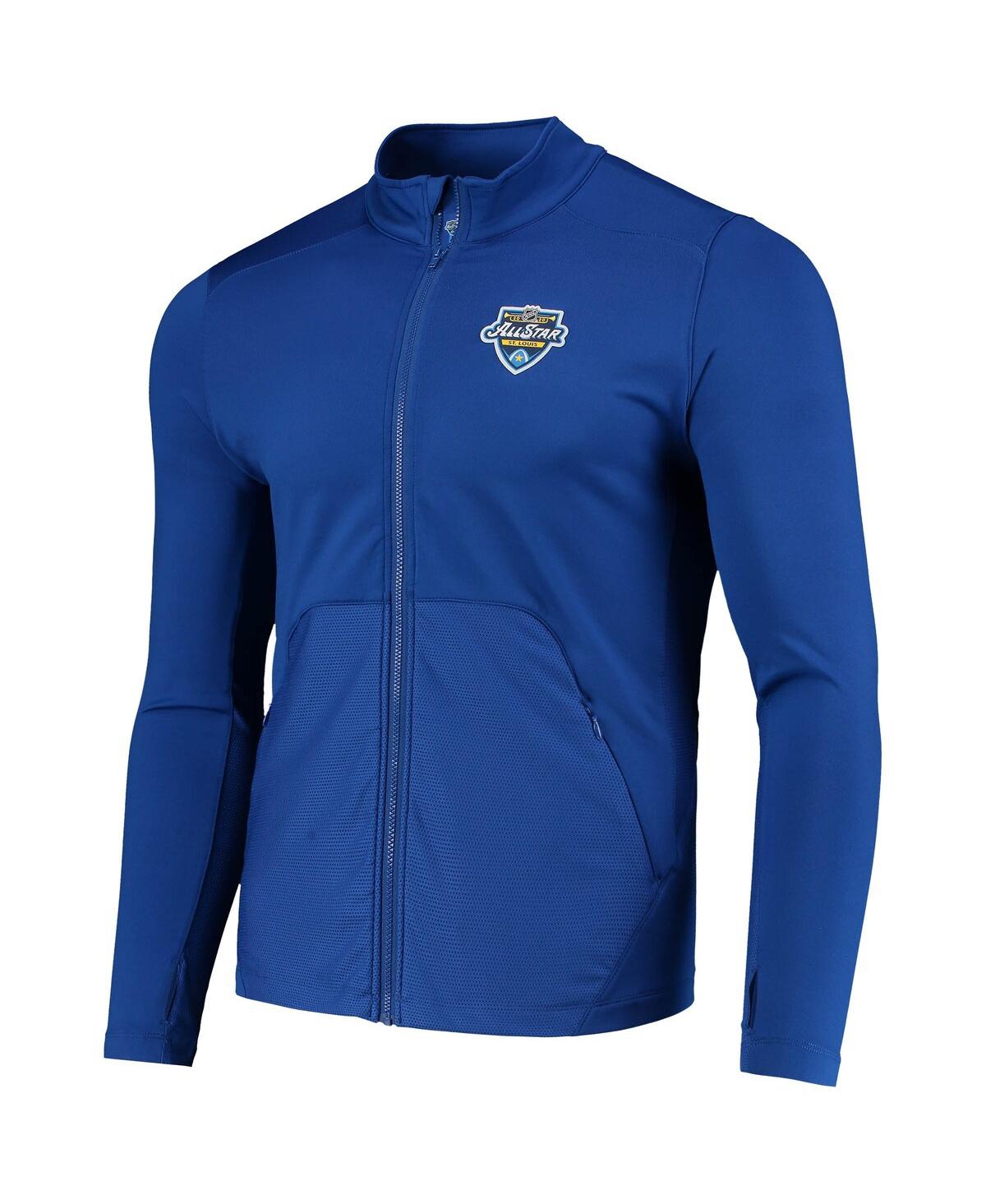Shop Levelwear Women's  Blue 2020 Nhl All-star Game Dawn Full-zip Jacket