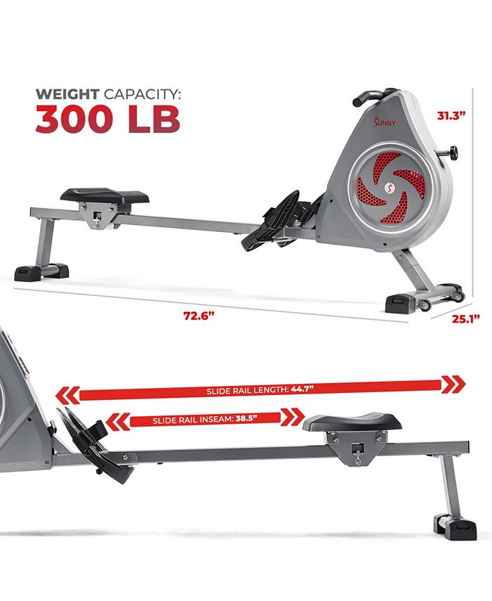 Sunny Health & Fitness Dynamic Air Rowing Machine, Sf-Rw520007 - Macy's
