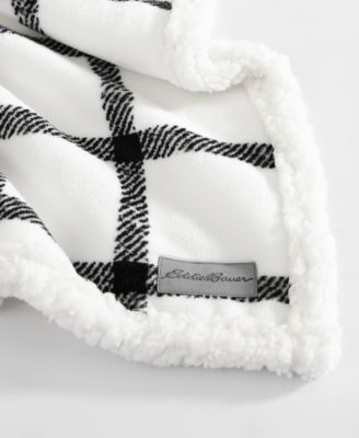 CLOSEOUT! Plaid Ultra Soft Plush Fleece Blanket, King
