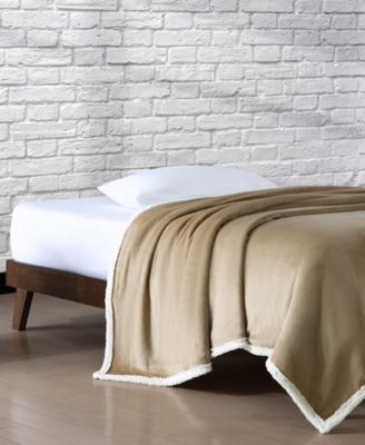 Eddie Bauer Solid Ultra Soft Plush Blanket, King