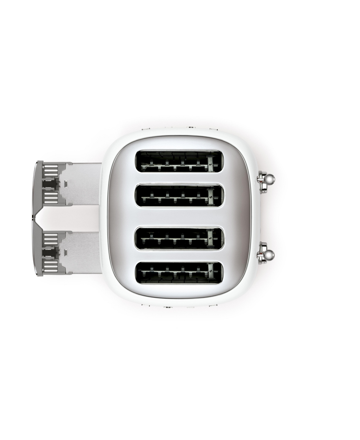 Smeg Retro 4 Slot Toaster In White