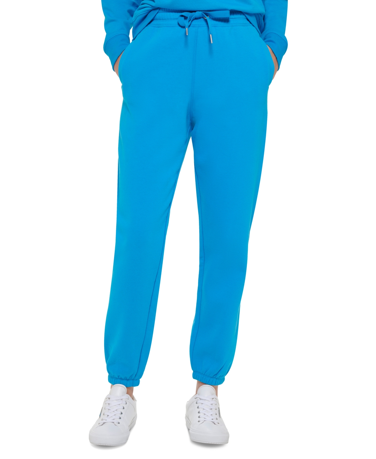 Implicaties Opheldering Fervent Calvin Klein Performance Women's Relaxed Fit Elastic-waist Pull-on Jogging  Pants In Atomic Blue | ModeSens