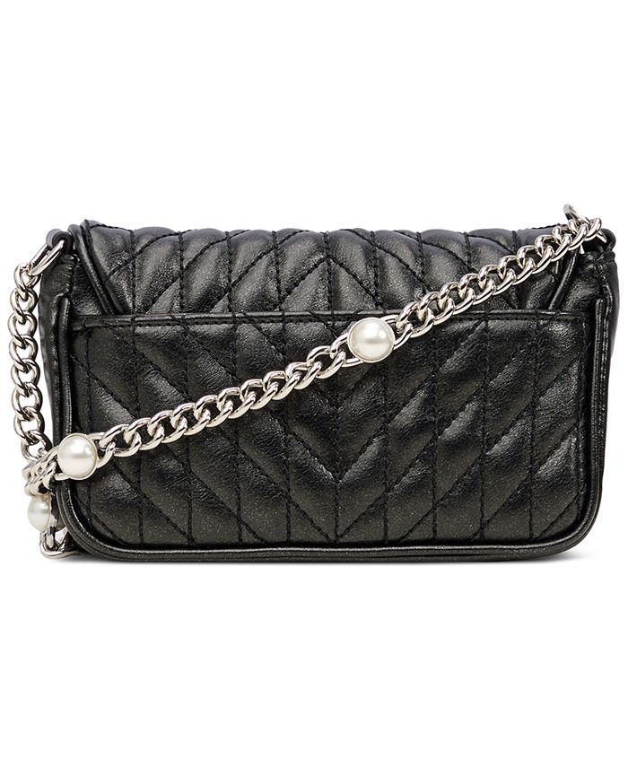 Karl Lagerfeld Paris Agyness Quilted Crossbody & Reviews Handbags