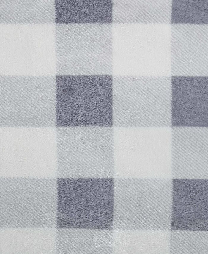Eddie Bauer Ultra Soft Plush Fleece Reversible Blanket, Twin - Macy's