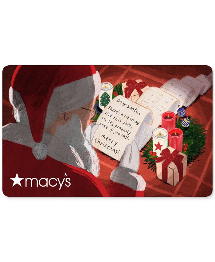 Macy's Dear Santa E-Gift Card & Reviews - Gift Cards - Macy's