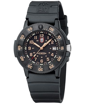 Luminox 43mm Original Navy Seal Swiss Made Quartz Strap Watch