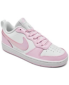Big Girls Court Borough Low 2 SE Casual Sneakers from Finish Line