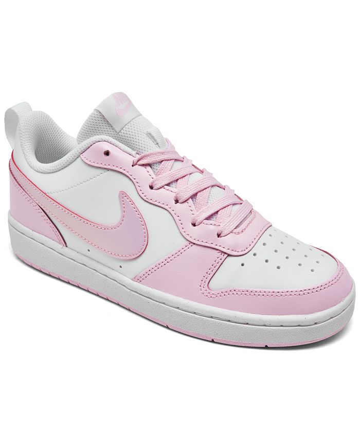ik ben gelukkig Allemaal Buitenboordmotor Nike Big Girls Court Borough Low 2 SE Casual Sneakers from Finish Line -  Macy's
