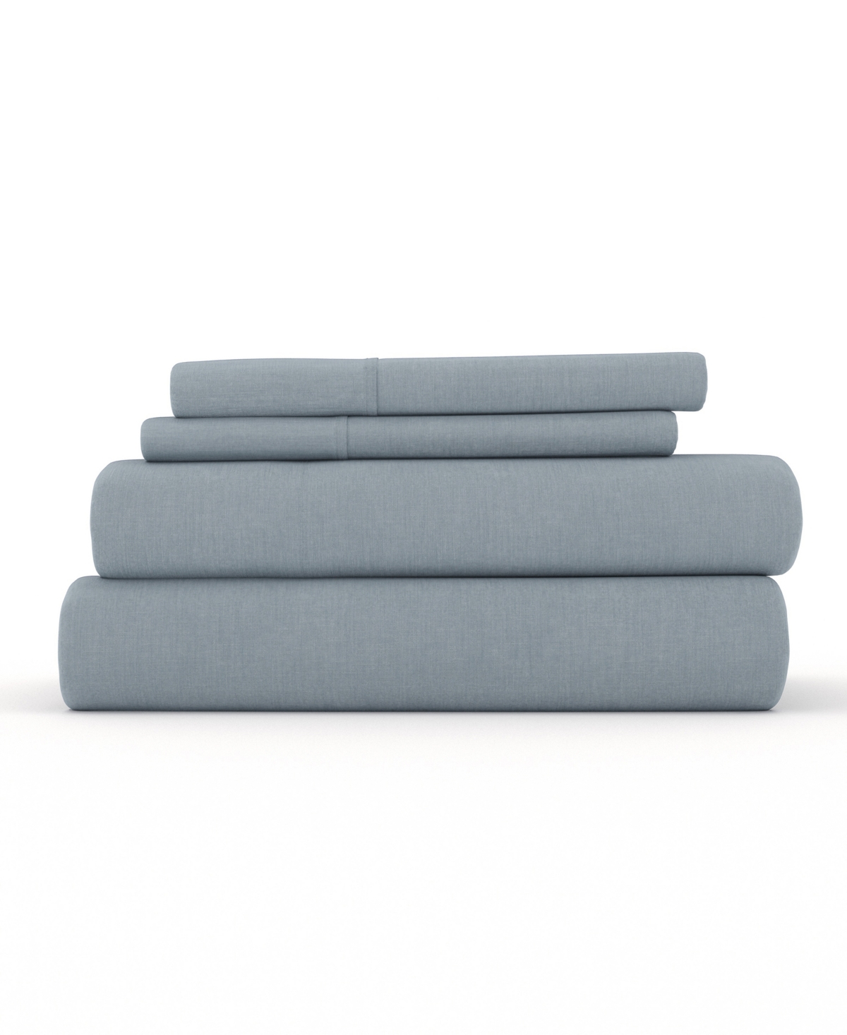 ienjoy Home 300 Thread Count Linen Rayon From Bamboo Blend Deep Pocket 4-Pc. Sheet Set,
