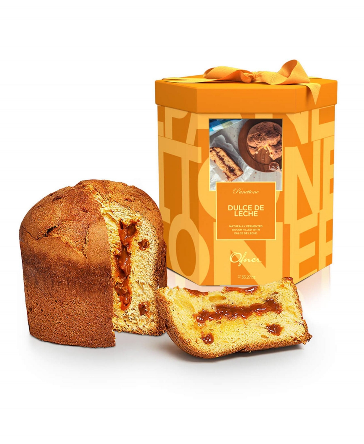 Ofner Panettone Dulce De Leche Cake, 35.27 oz In No Color