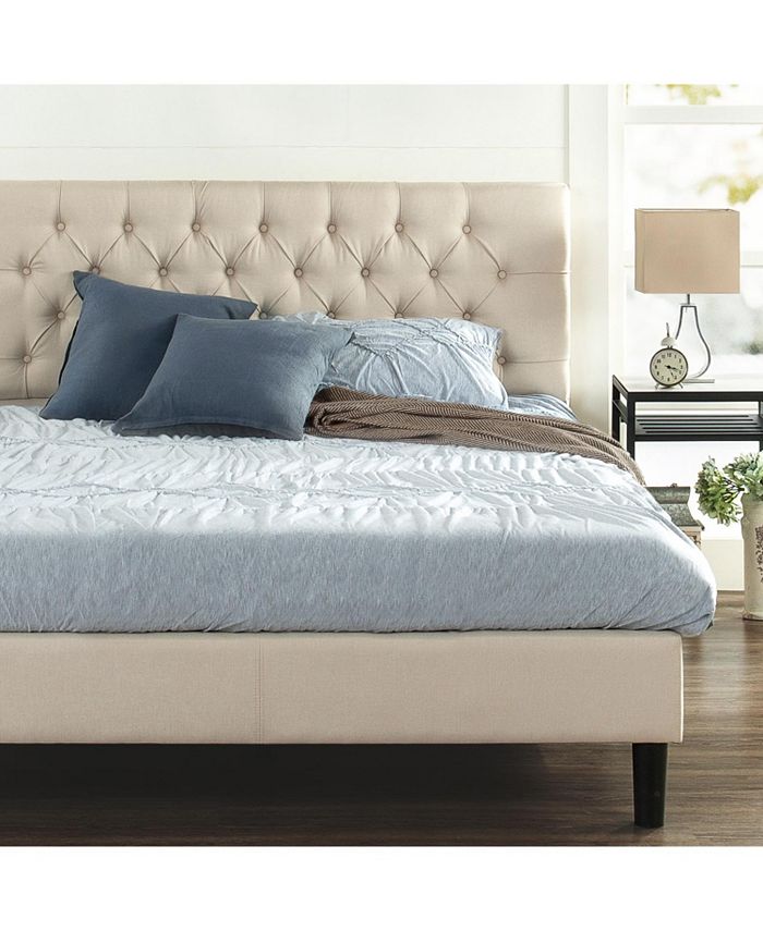 Zinus Misty Platform Bed Frame / No Box Spring Needed, Full & Reviews