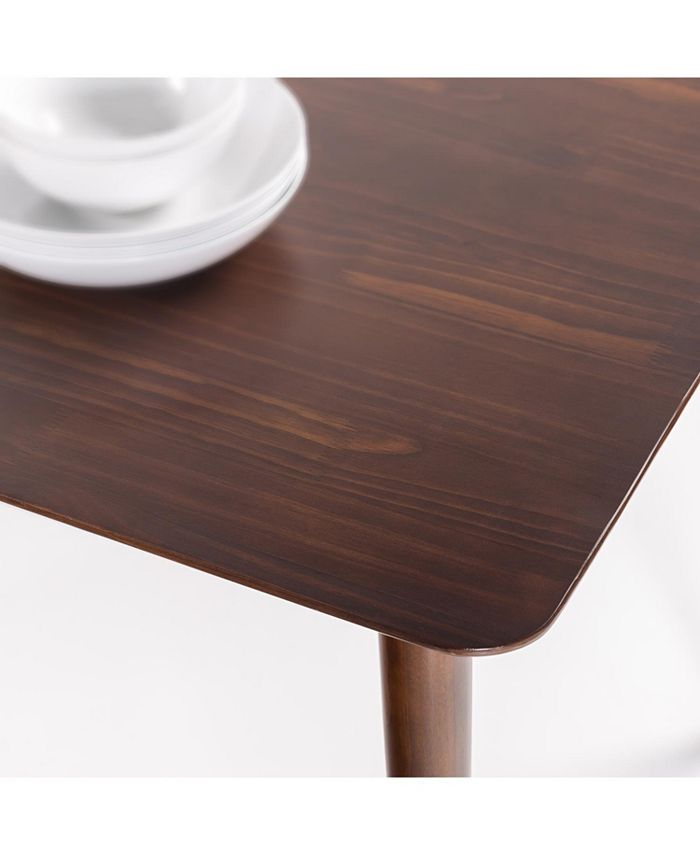 Zinus Jen MidCentury Modern Wood Dining Table Macy's