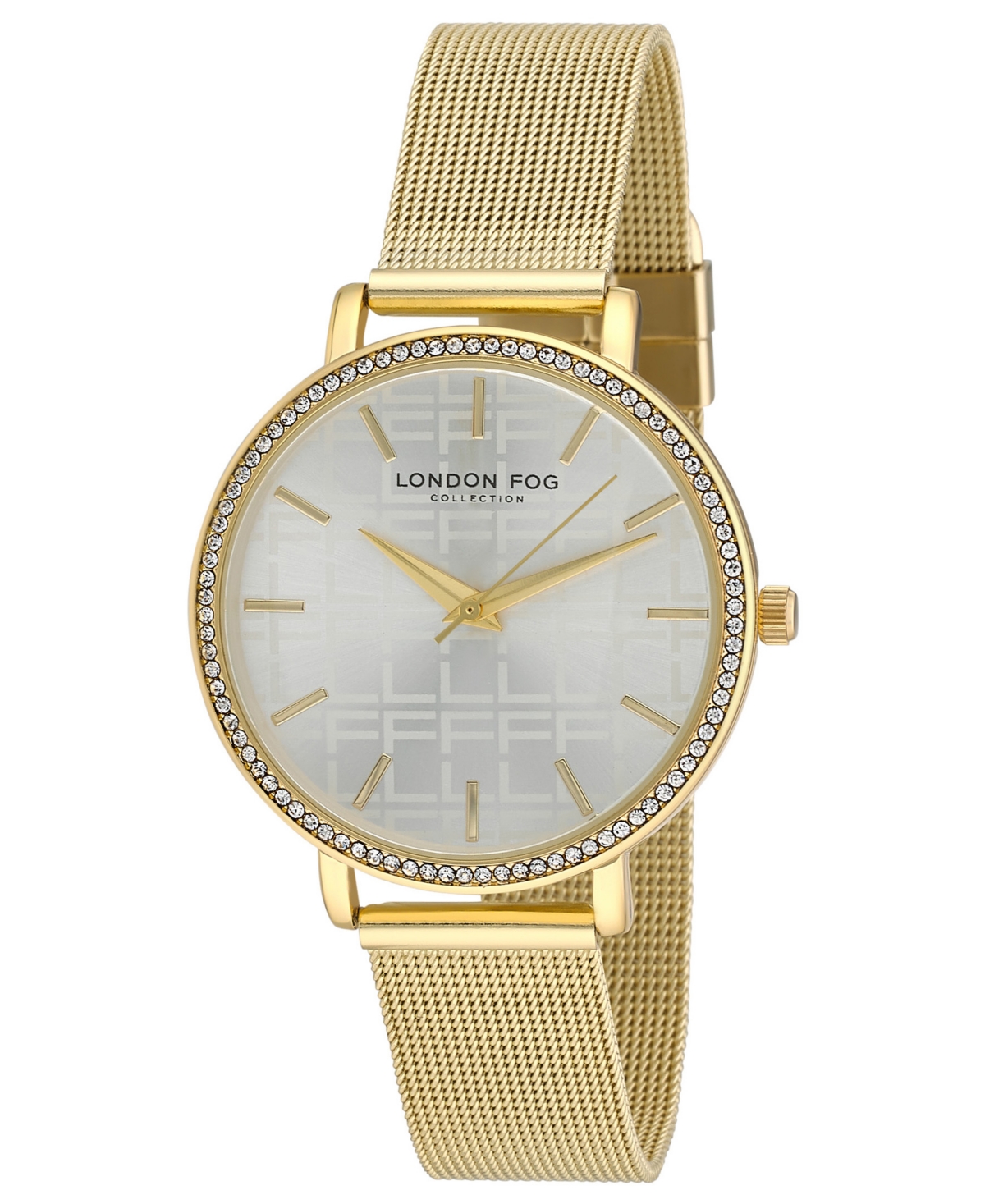 Women's Buckingham Gold-Tone Alloy Mesh Bracelet Watch 38mm - Gold-Tone